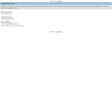 Tablet Screenshot of carpetorium.com